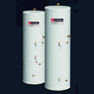 New Gledhill Platinum unvented Cylinders