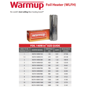 Warmup Foil Heater (WLFH)