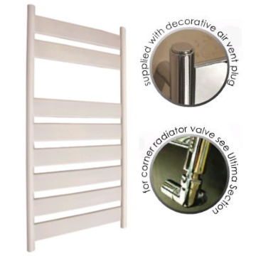 Abacus Plana Beige Textured Towel Rails