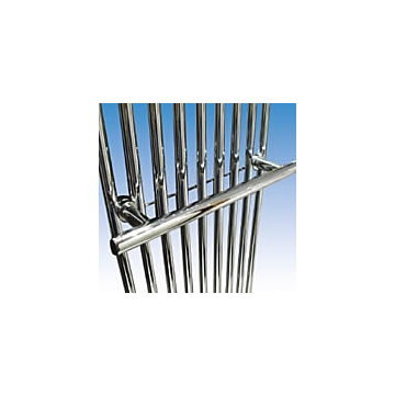 Abacus Tiempo White 590mm Towel Hanger