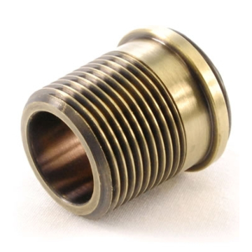 Abbey 3/4 inch Old English Brass Radiator Coupler Adaptor