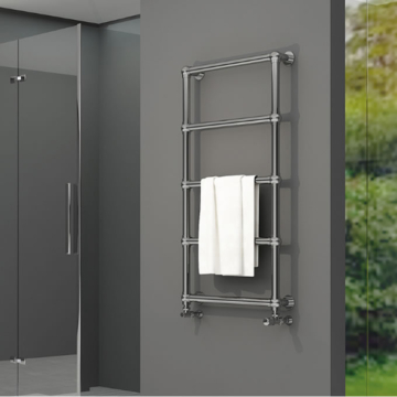Aeon Arcane Electric Polished Stainless Steel Towel Radiators