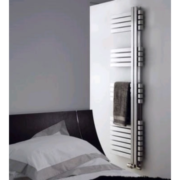 Aeon Combe Brushed Stainless Steel Towel Rails