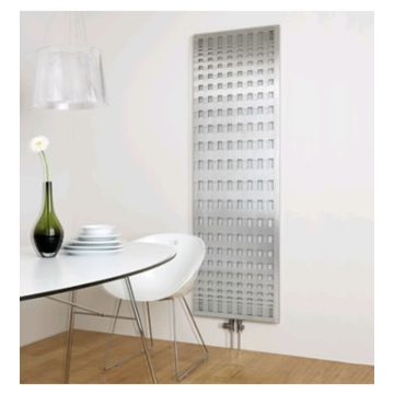 Aeon Rende V Brushed Stainless Steel Designer Radiator