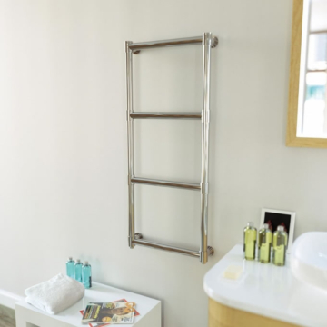 Aeon Tudor Polished Stainless Steel Towel Rails