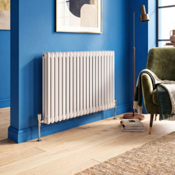 Apollo Column White Radiators