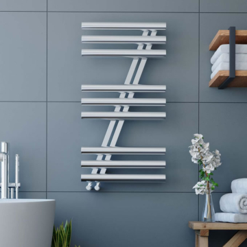 Apollo Garda Z Polished Stainless Steel Towel Warmer