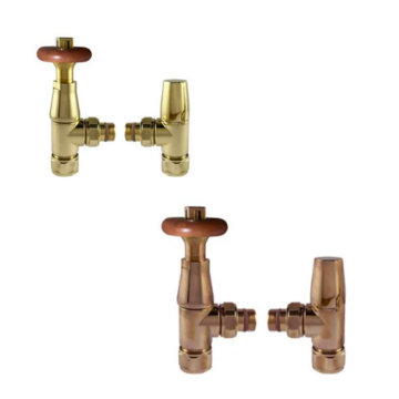 Apollo Angled Thermostatic Radiator Valves