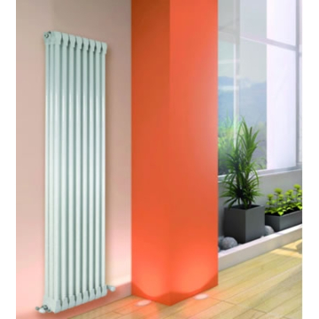 Apollo Monza Vertical 3 Column White Radiator