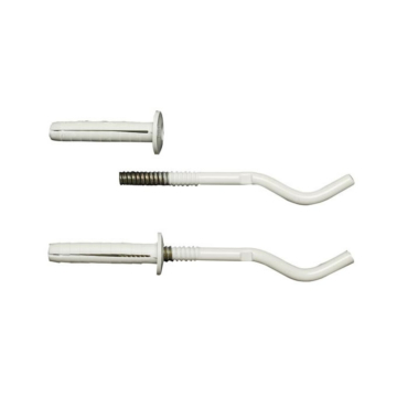 Apollo Roma Steel Column Radiator White Cradle-Type Wall Brackets