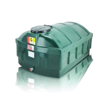Atlas Tanks 1200LPBA 1200Litre Horizontal Low Profile Bunded Oil Tank