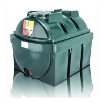 Atlas Tanks 1300BHA 1300Litre Horizontal Bunded Oil Tank