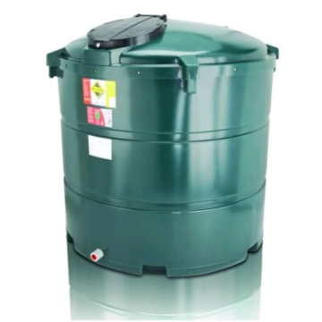 Atlas Tanks 1300BVA 1340Litre Vertical Bunded Oil Tank