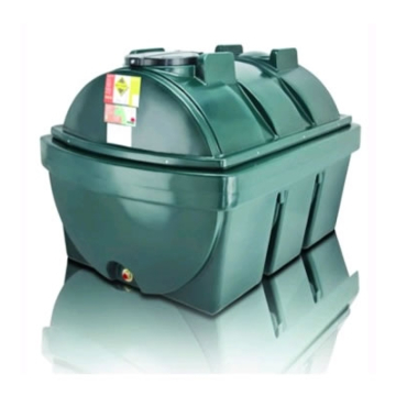 Atlas Tanks 1900BHA 1900Litre Horizontal Bunded Oil Tank