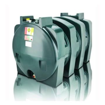 Atlas Tanks 2500HA 2500Litre Horizontal Single Skin Oil Tank