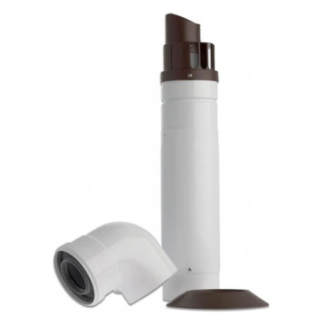 Baxi Standard Tele Horizontal Flue inc Elbow