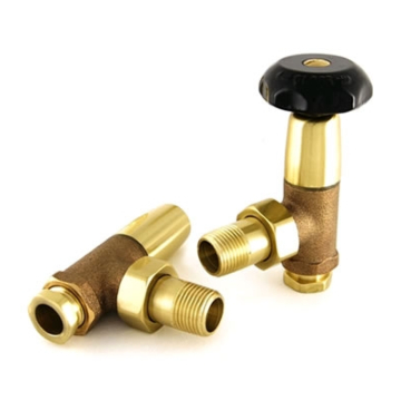 Bradley Angled Radiator Valve Sets
