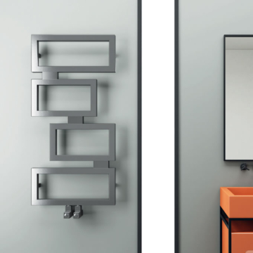 Carisa Clash Stainless Steel Towel Rails
