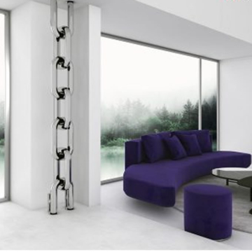 Carisa Link Floor Stainless Steel Designer Radiators