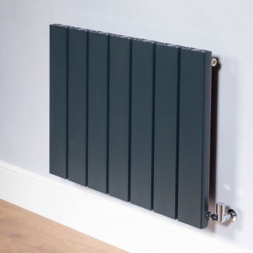 DQ Moto Horizontal White and Anthracite Radiators
