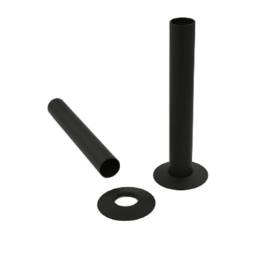 DQ Radiator Pipe Sleeving Kits - Matt Black