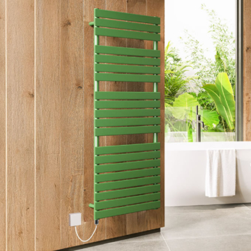 DQ Tornado T White Towel Rails