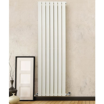 DQ Tornado Single Vertical Dark Grey Texture or RAL Finish Radiators