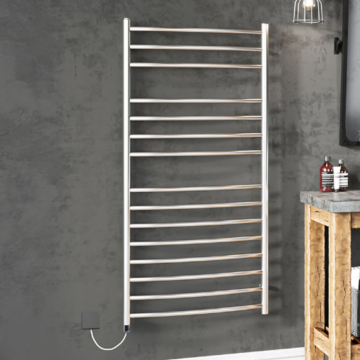 DQ Zante Stainless Steel Electric Towel Rails