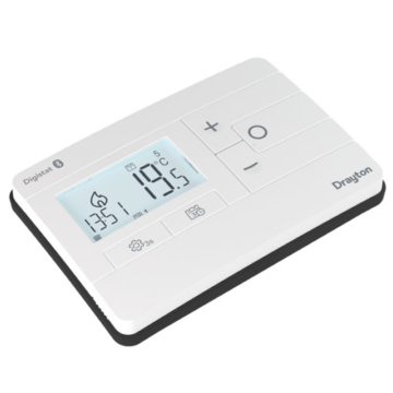 Drayton DigistatPlus 3 Programmable Room Thermostat - Battery 24v