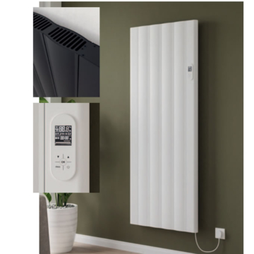 Eucotherm Kairo Electric Vertical Aluminium Radiators