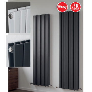 Eucotherm Niam Twin Vertical Radiators