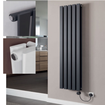 Eucotherm Vega Electric Vertical Radiators with Smart Control