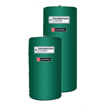 Gledhill Envirofoam Copper Indirect Vented Cylinder