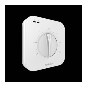 Heatmiser DS1 v2 Central Heating Dial Thermostat
