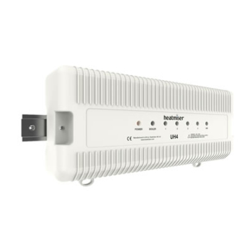 Heatmiser UH4 230v 4 Zone Wiring Centre