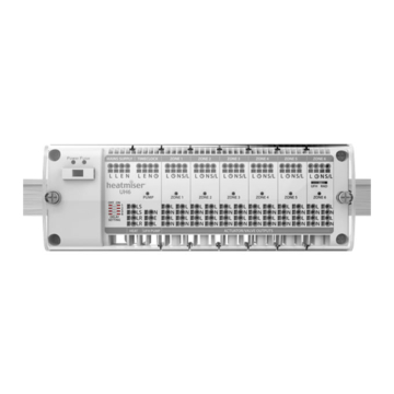 Heatmiser UH6 6 Zone Compact 230v Wiring Centre