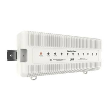 Heatmiser UH8 230v 8 Zone Wiring Centre