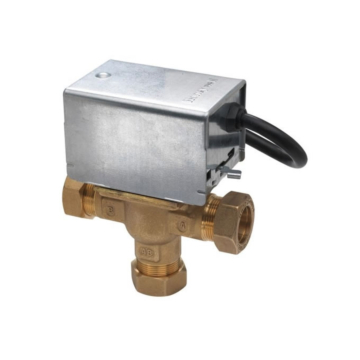 Honeywell V4073A1039 22mm Compression Mid Position Valve