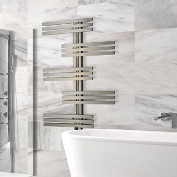 Aeon Linx Stainless Steel Brushed Matt Towel Rails