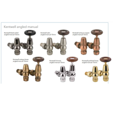 MHS Kentwell Angled Manual 15mm Valve Sets