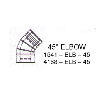Mistral 45 Degree Elbow 15-41kW Models