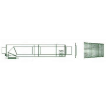 Mistral Low Level Stainless Steel Balanced Flue Kit for 41-68kW models