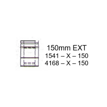 Mistral 150mm High Level Extension for 15-41kW Models