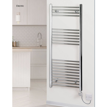 Rads 2 Rails New Aldgate Electric Chrome Towel Rail