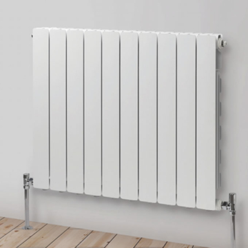 Rads 2 Rails Holborn 77 Horizontal White Radiator