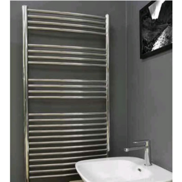 Radox Premier XL Curved Polished Stainless Steel Towel Rails