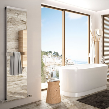 Radox Quartz Coloured Glass Radiators