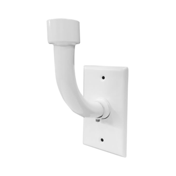 Radox White Circular Hardwire Kit including Masking Pipe and Plate