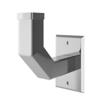 Radox Chrome Square Hardwire Kit including Masking Pipe and Plate