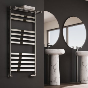 Reina Alento Polished Stainless Steel Towel Rails